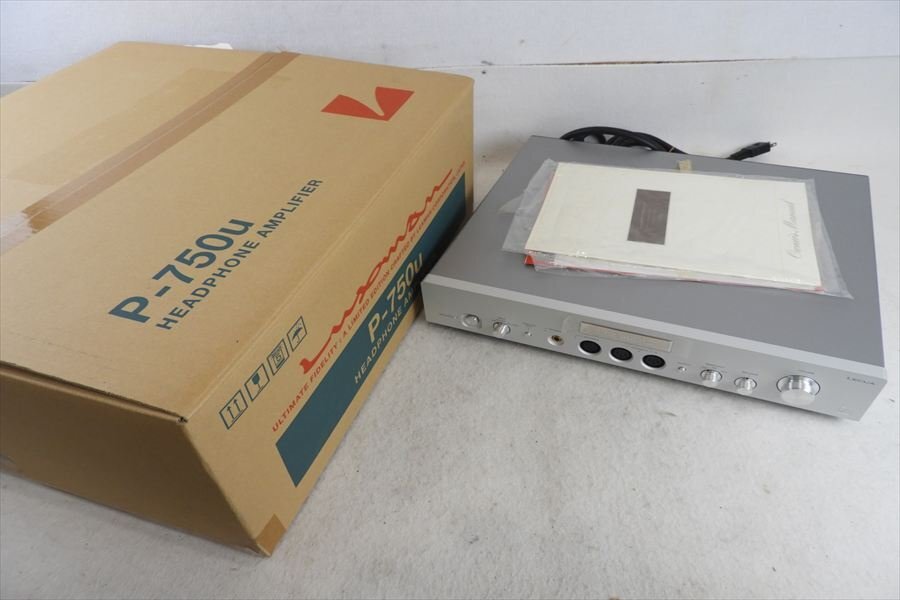【07】LUXMAN ラックスマン P-750U ヘッドフォンアンプ 中古 現状品 ■ 260207B9678