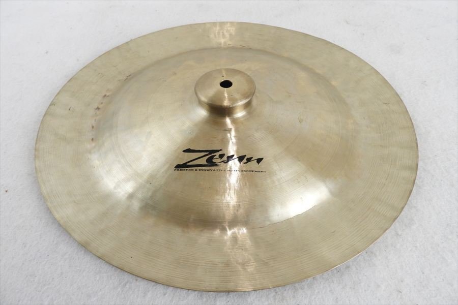 【07】Zenn ゼン チャイナシンバル シンバル 中古 現状品 ■ 260207B9971