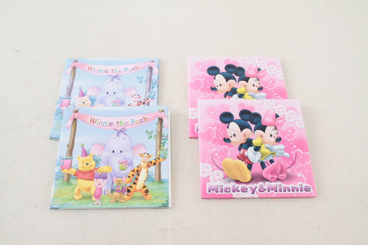 ディズニー ミッキーマウス くまのプーさん アルバム 台紙 Lサイズ L判 2面台紙 フジ