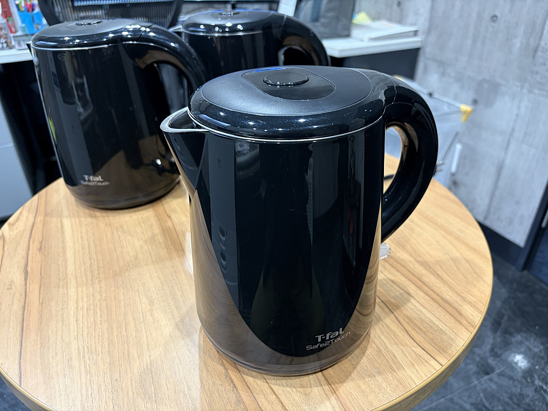 送料無料！大量放出！保温機能付 ティファール T-FAL ステンレス KO2611JP 電気ケトル ポット 1L 黒ブラック12