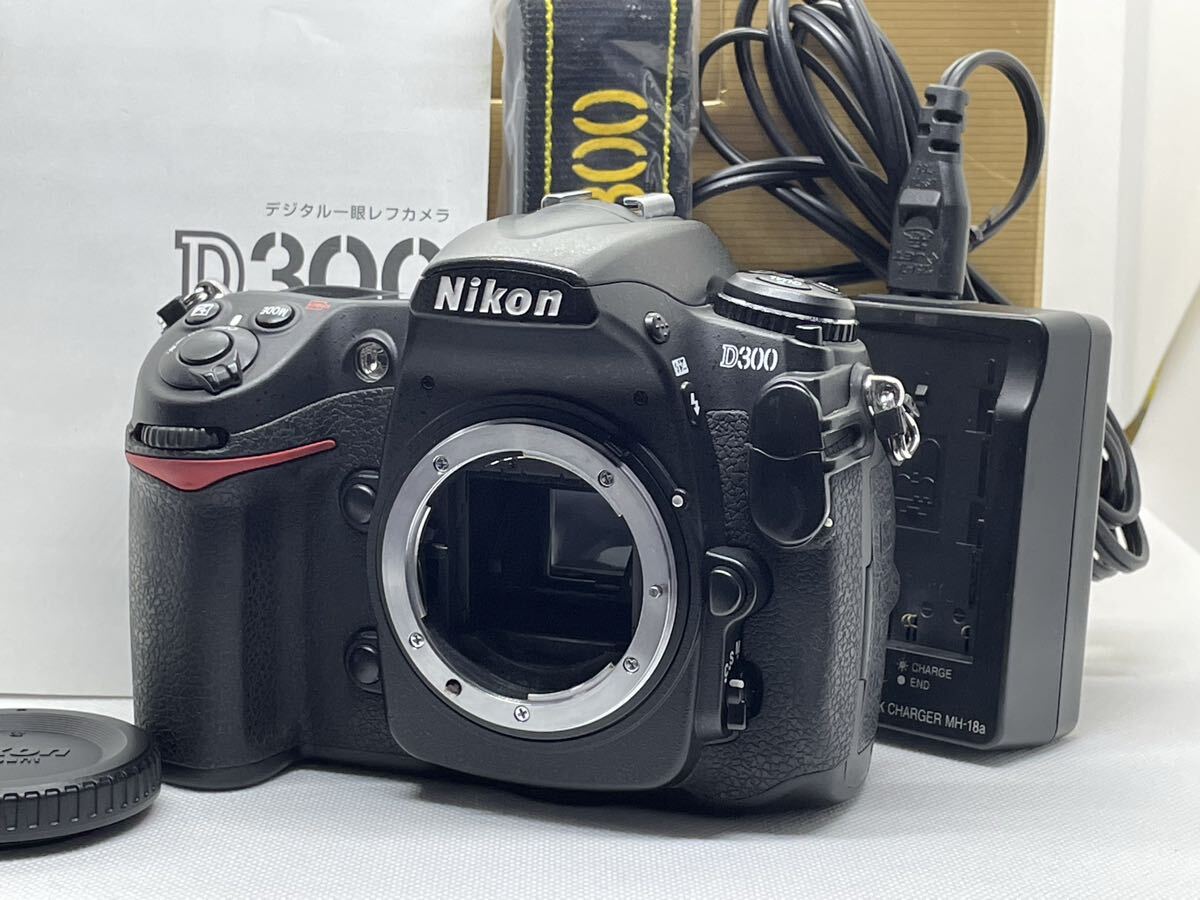 【B 並品/SC94,968回】Nikon D300 ニコン デジタル一眼 ボディ 元箱付き NM11
