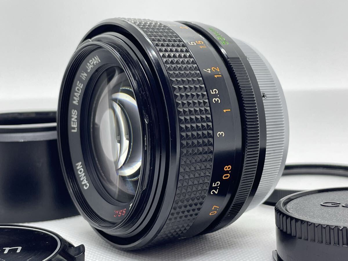 【AB- 良品】Canon FD 55mm f1.2S.S.C. キヤノン マニュアルフォーカス 単焦点 KS14