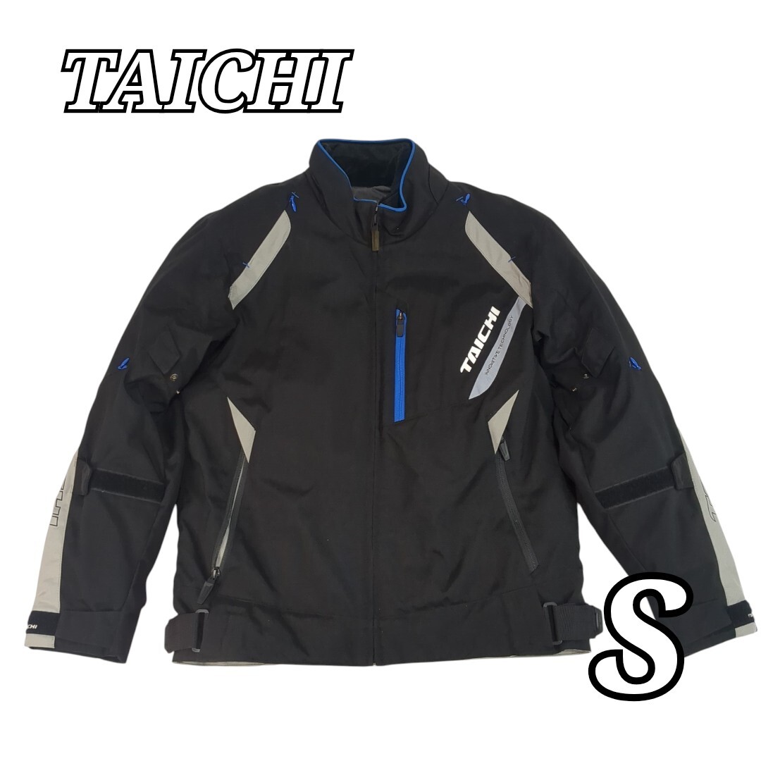 TAICHI タイチ オールシーズンジャケット S インナー・プロテクター付属 RSJ713 ブラック ブルー