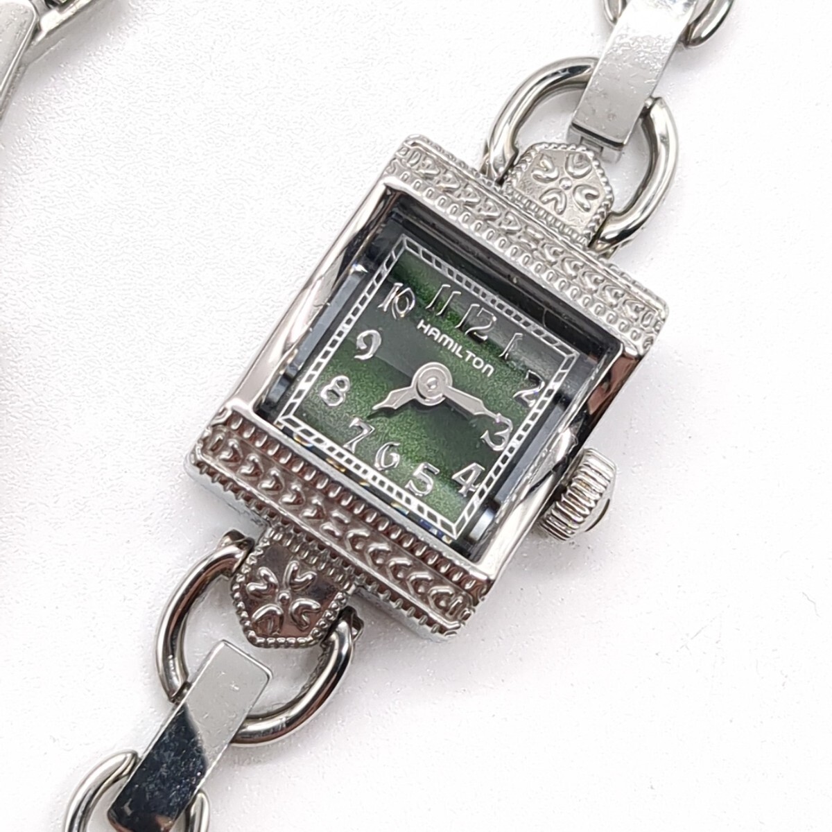美品 ハミルトン アメリカンクラシック H312710 Hamilton グリーン 腕時計