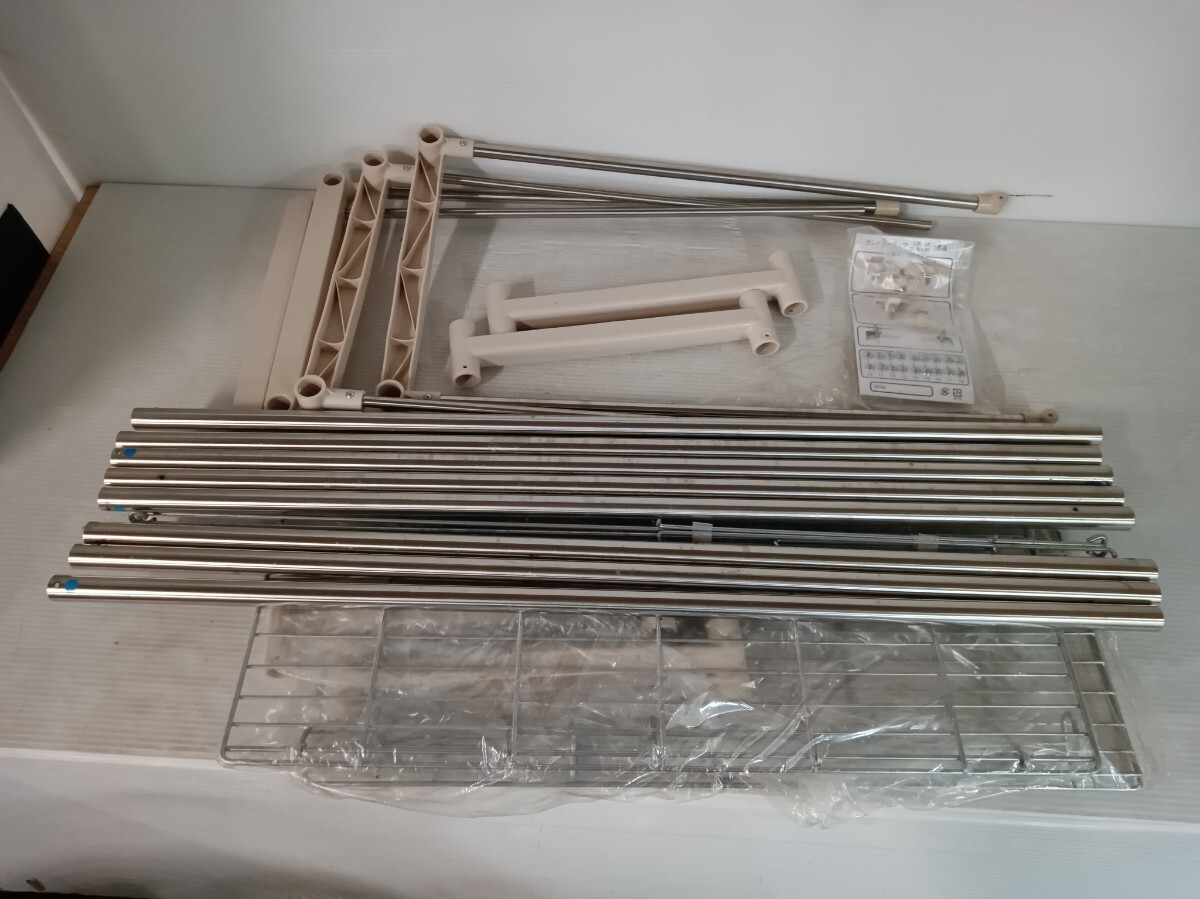 湘/ランドリーラック/収納ラック/洗濯機ラック/SLR-160/耐荷重5kg/箱破けあり/湘12.26-211希