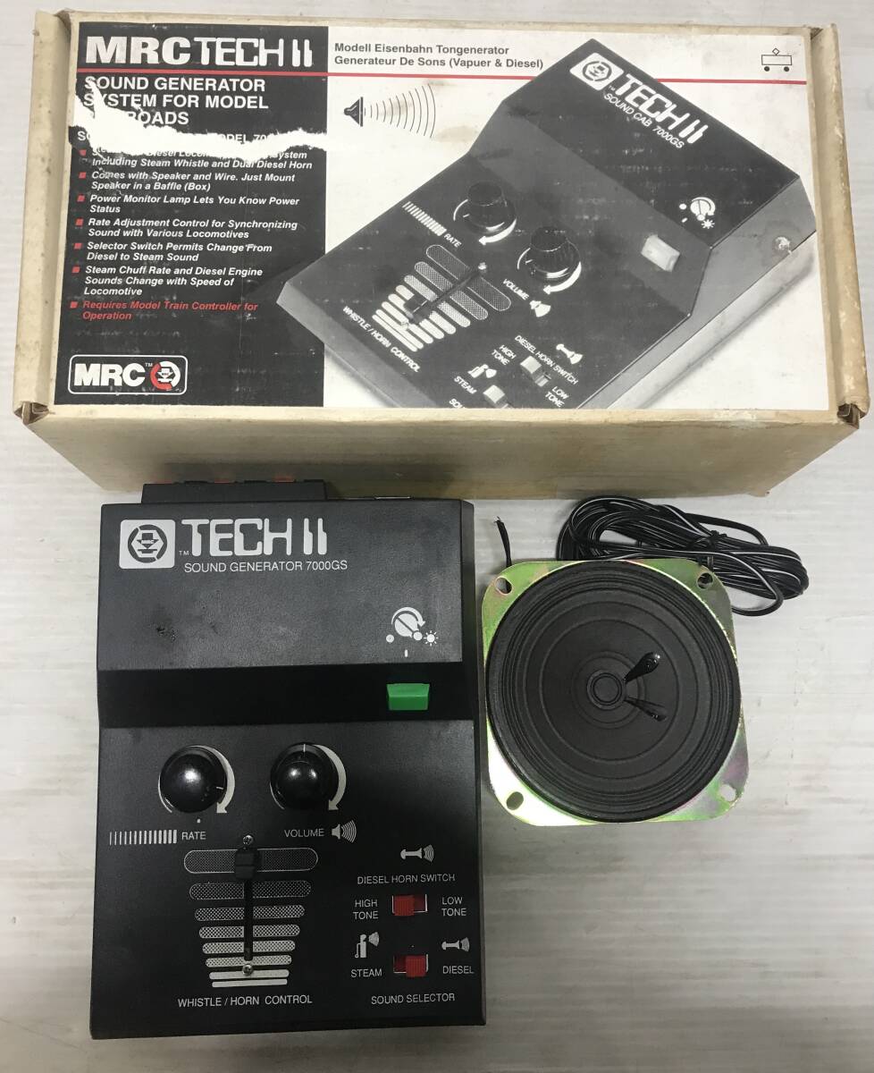 湘/鉄道模型用/サウンドジェネレーター/TECHII/SOUNDGENERATOR/7000GS/動作未確認/湘1.30-193小