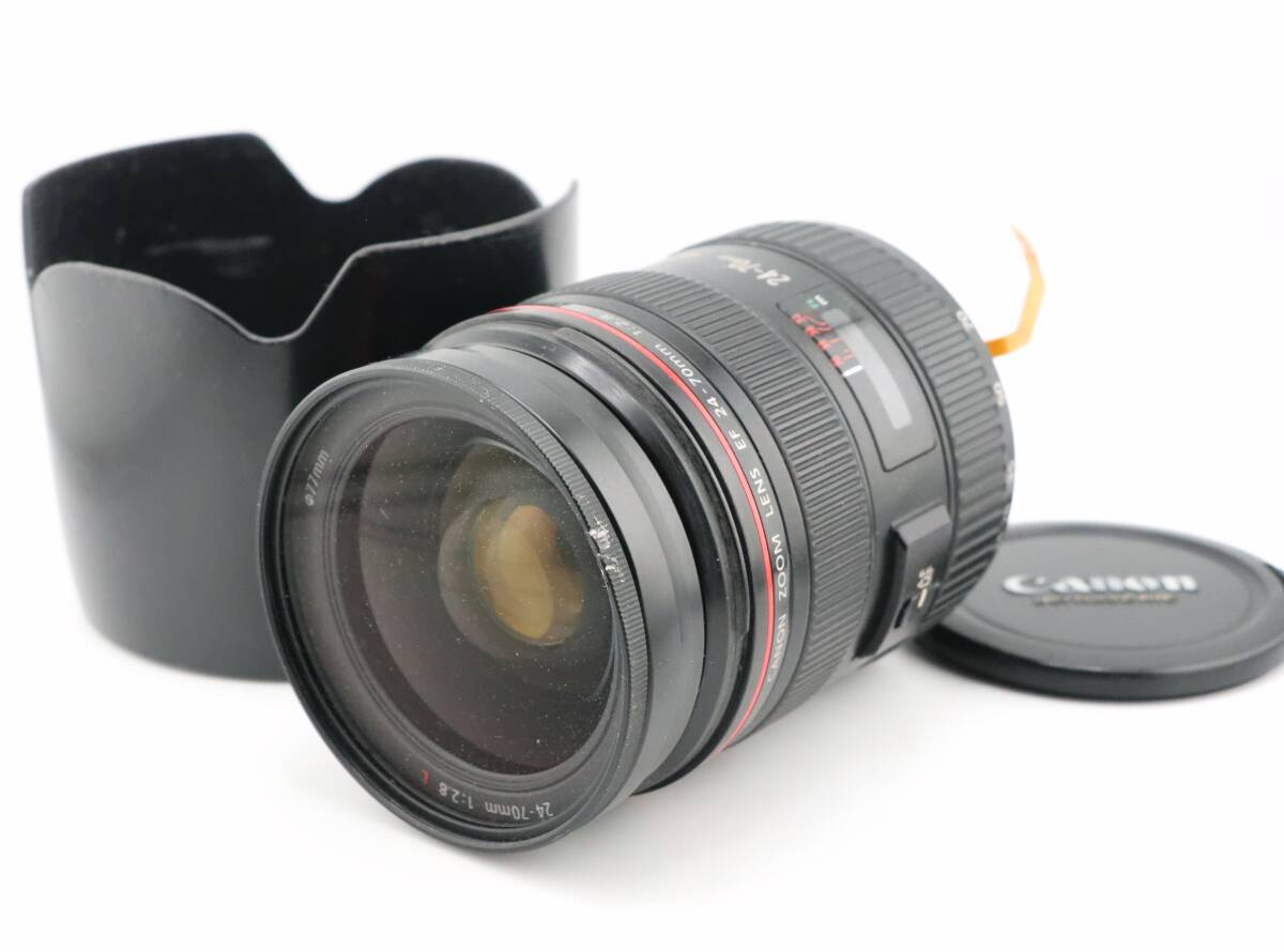 ★ジャンク品★キヤノン CANON EF 24-70mm F2.8 L USM★　W0134＃4314