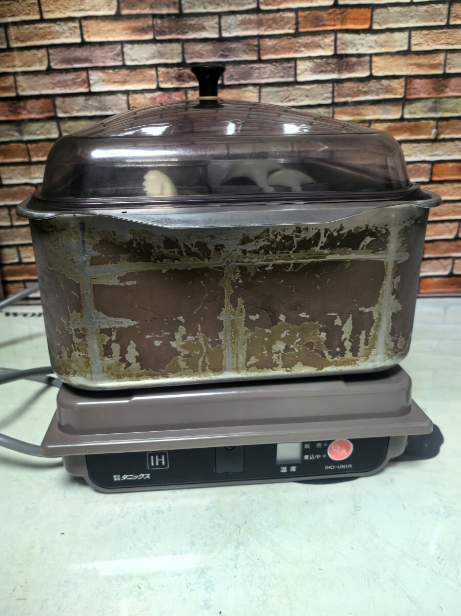 IHおでんウォーマー　おでん鍋　蓋付き　業務用IHクッキングヒーター 中古動作確認品