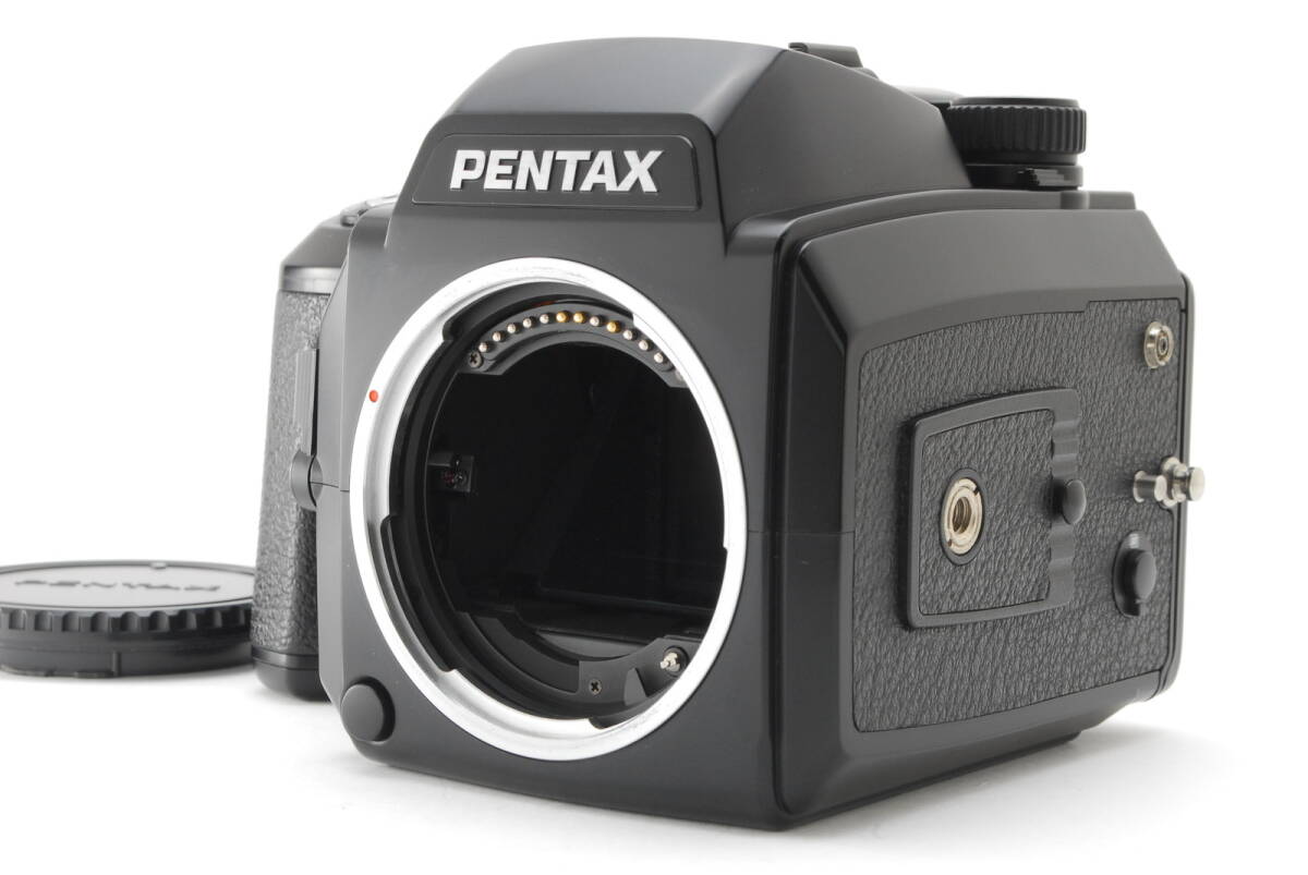 【超美品 保障付 動作確認済】 Pentax ペンタックス 645 N 中判 フィルムカメラ Medium Format Camera + 120 フィルムバック #V1856