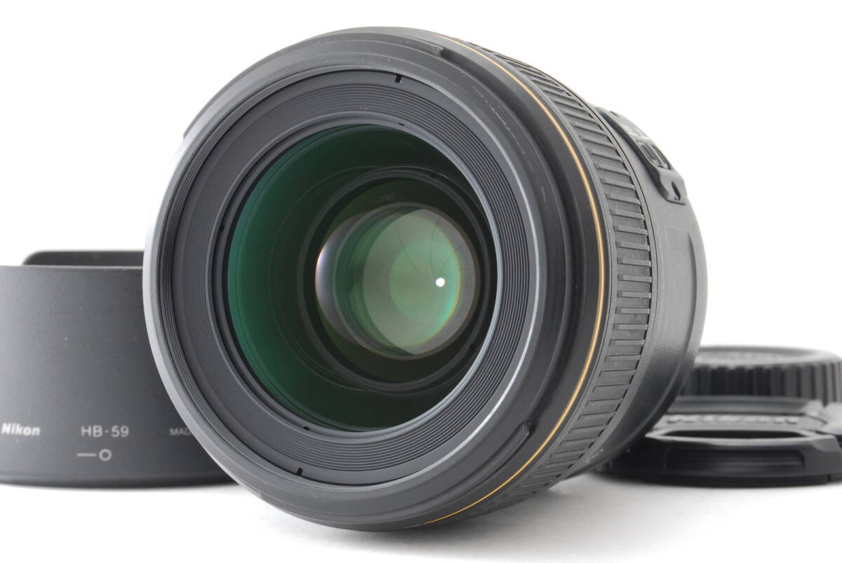 【美品 保障付 動作確認済】 Nikon ニコン AF-S Nikkor 35mm f/1.4 G SWM RF Aspherical オーフォフォーカス 単焦点レンズ フード付 #V1912