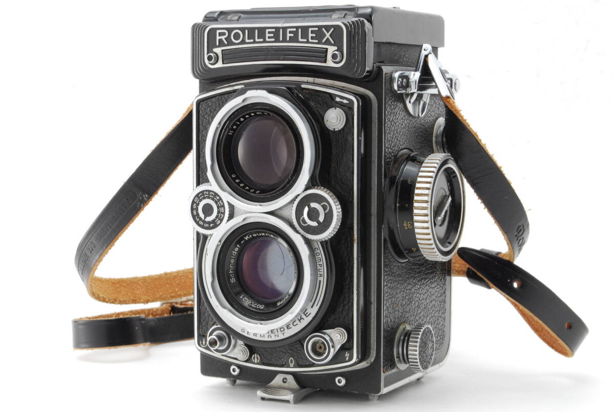 【良品 保障付 動作確認済】 Rollei Rolleiflex ローライフレックス 2.8 A 中判二眼レフ フィルムカメラ Xenotar 75mm f/3.5 #V1998