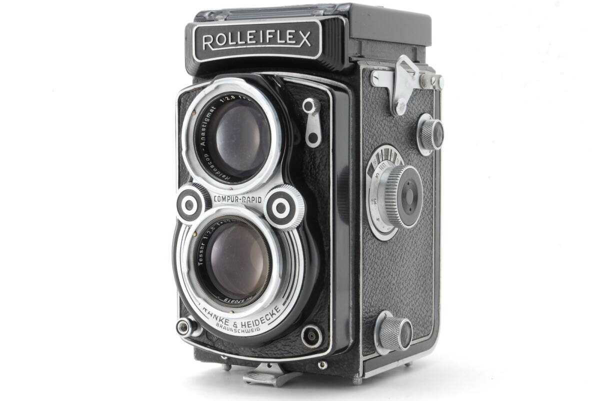 【良品 保障付 動作確認済】 Rollei Rolleiflex ローライフレックス 3.5E 中判 二眼レフカメラ Film Camera Xenotar 75mm f/3.5 #V1997