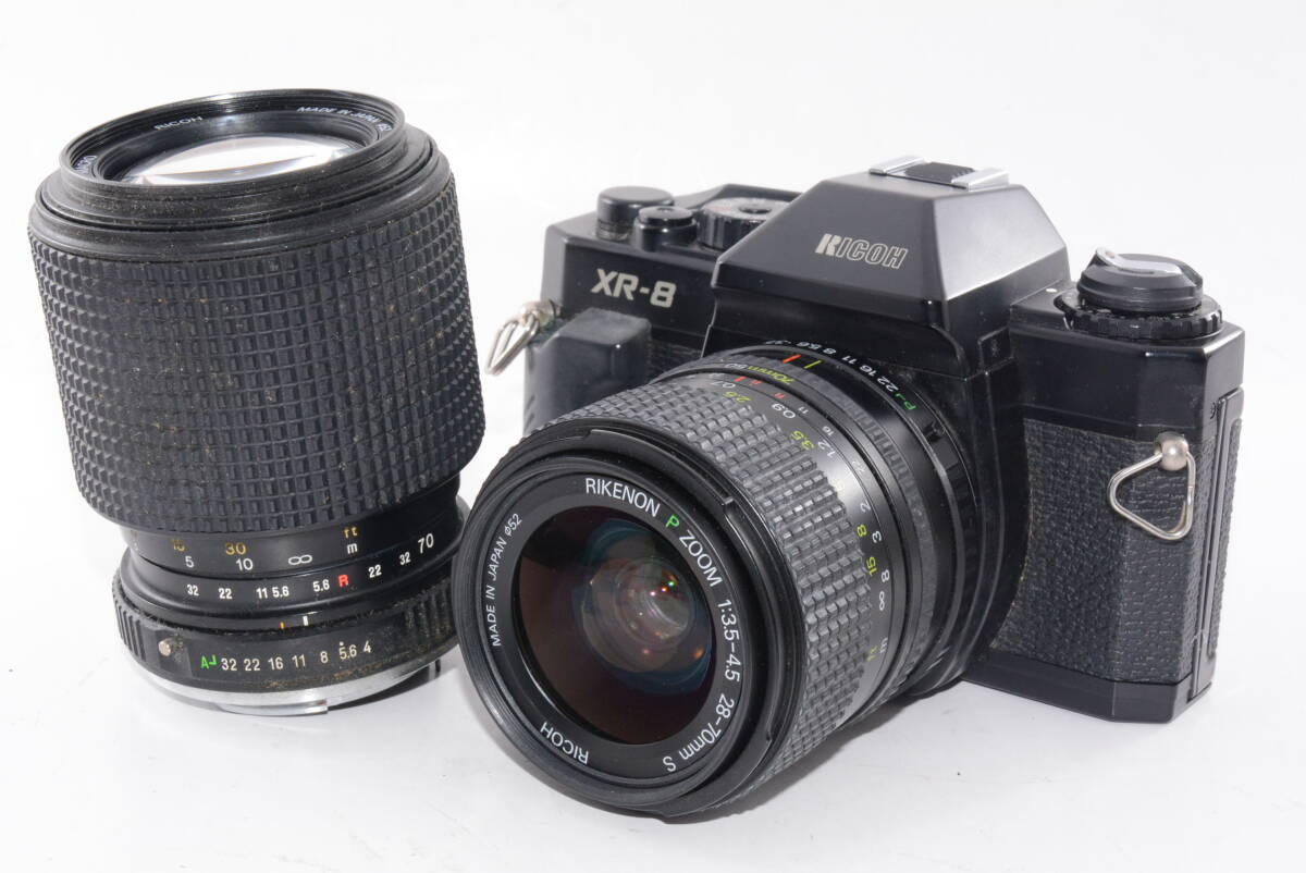 【外観特上級】Ricoh XR-8 / RIKENON P Zoom 28-70 / 70-210　#v0788