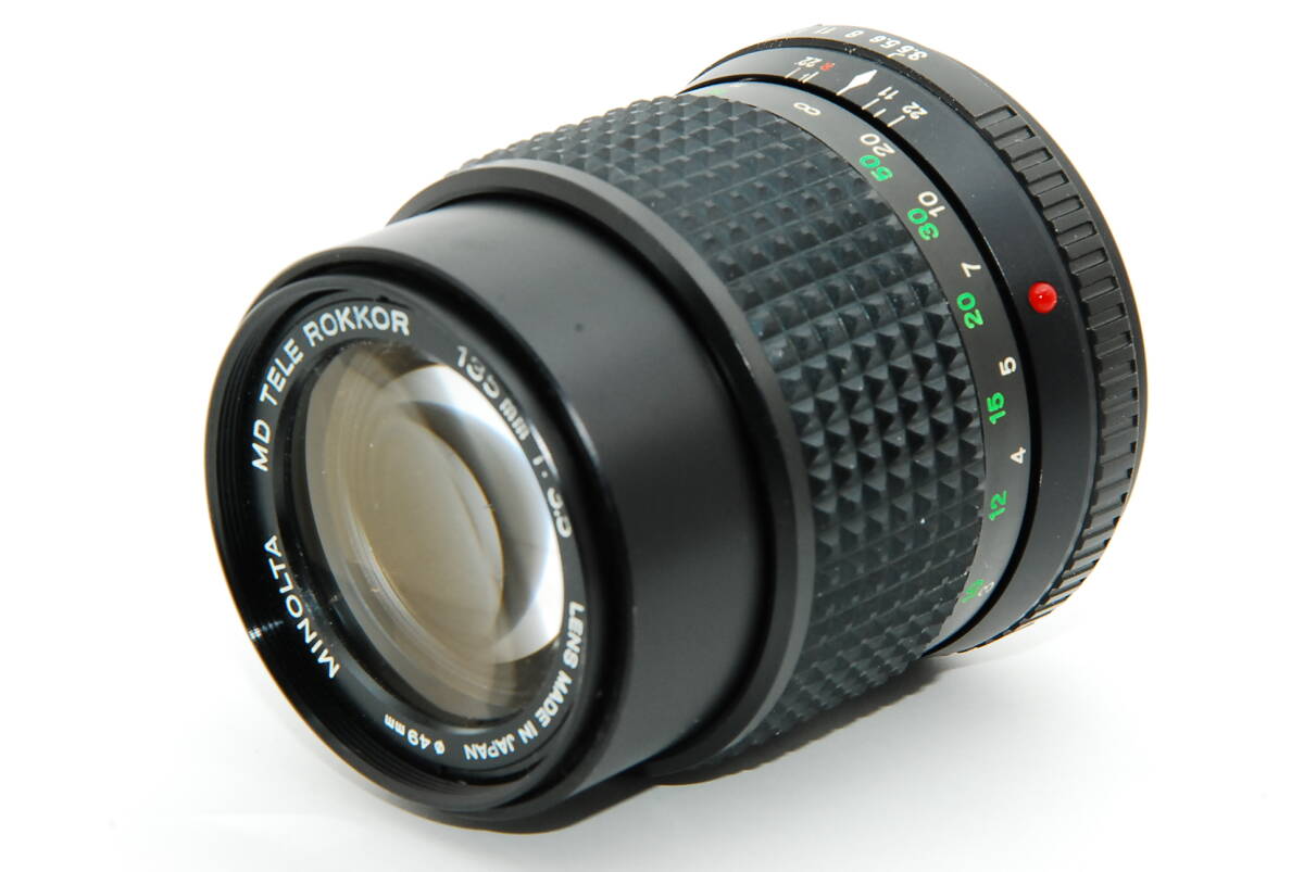 【外観特上級】MINOLTA MD TELE ROKKOR 135mm F3.5　#v1313