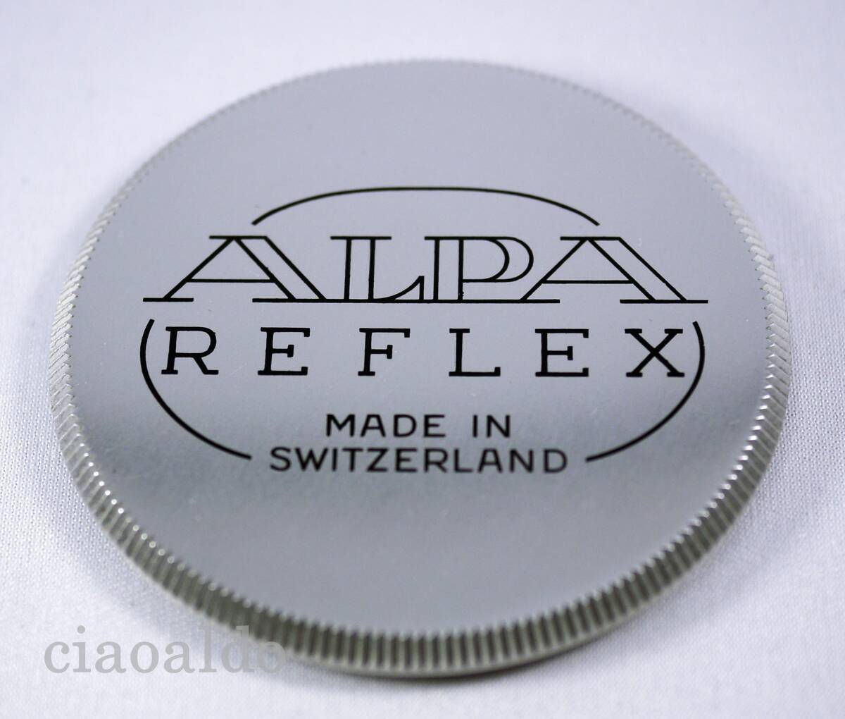 !!! 超希少・新同!!! アルパ・ボディーキャップ（金属製）未使用品・スイス製 ALPA REFLEX BODY CAP MADE IN SWITZERLAND