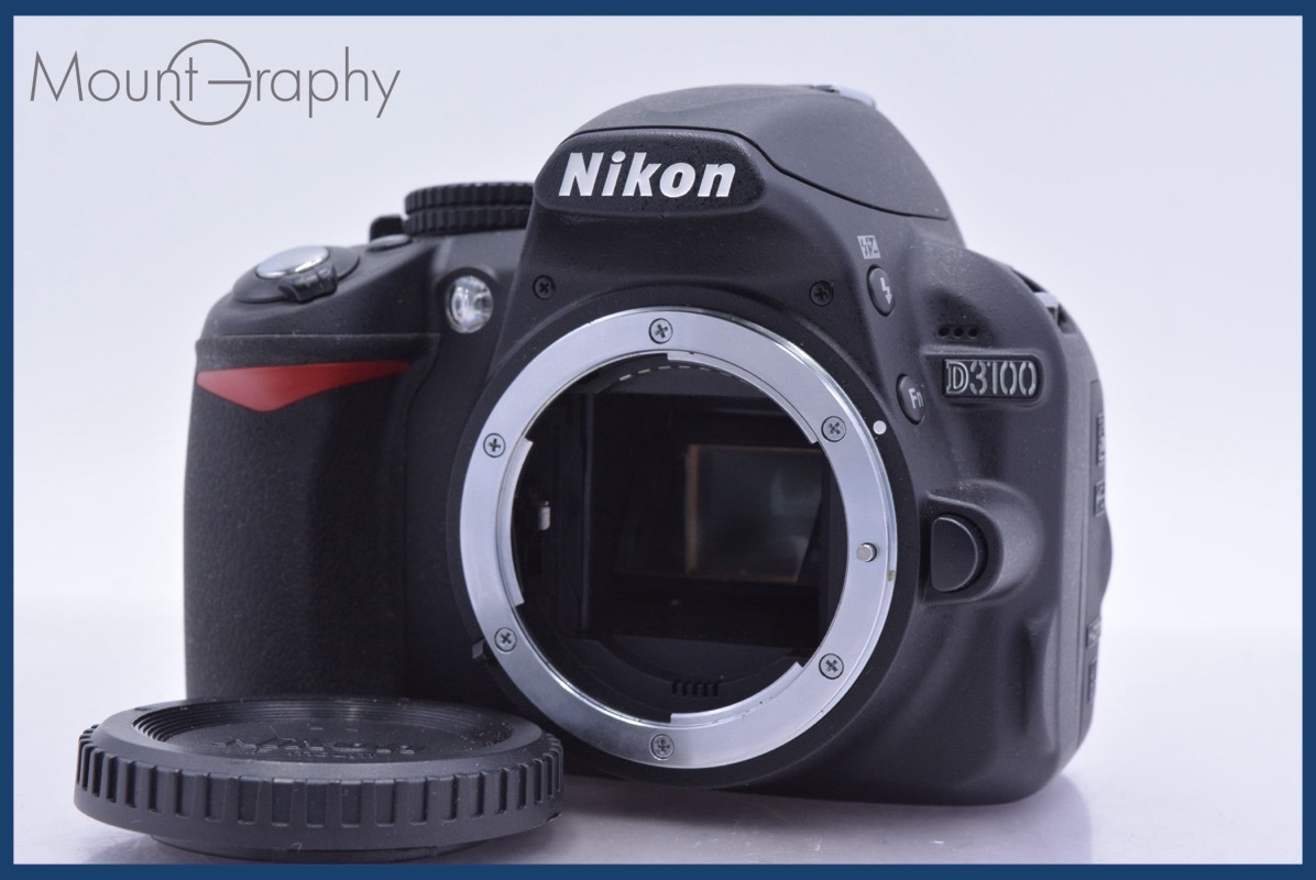 ニコン Nikon D3100 前キャップ付 同梱無料 #mj8442