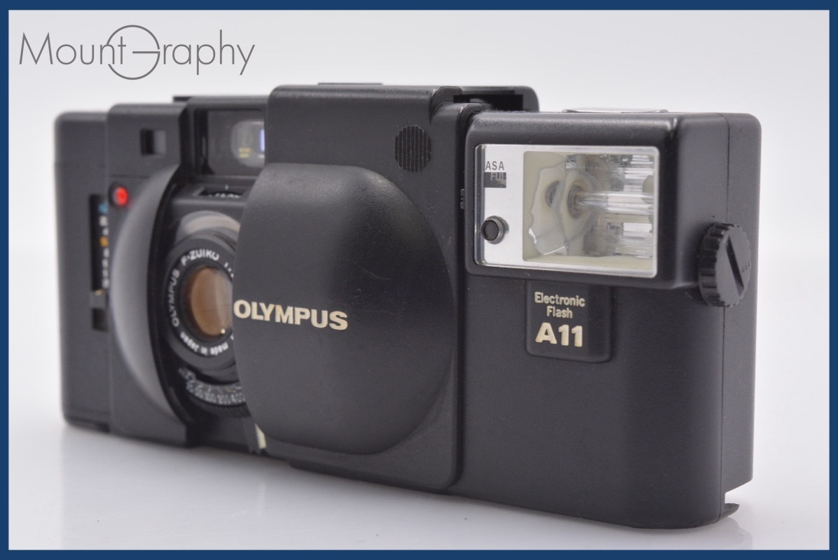 オリンパス Olympus XA A11 35mm F2.8 単三電池仕様 同梱無料 #yk5849