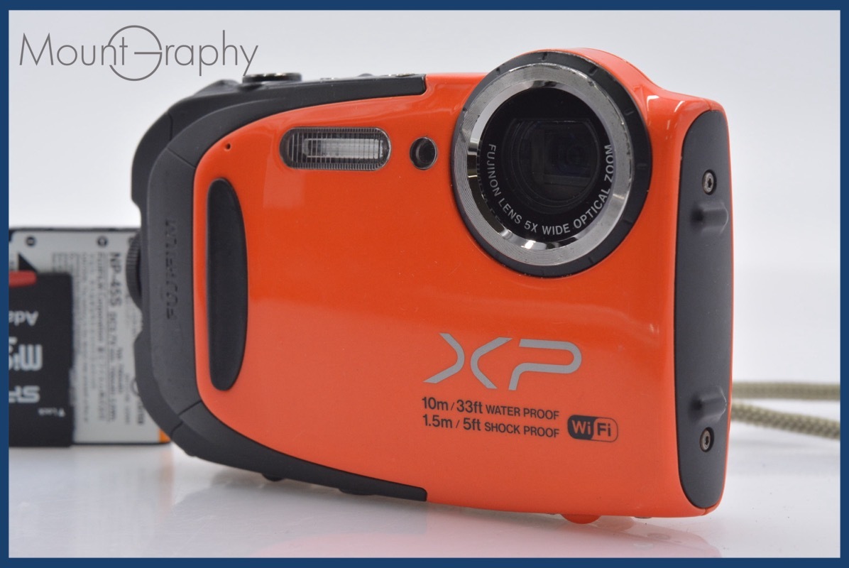 【動作保証】 富士フィルム FUJIFILM FinePix XP70 5x メモリーカード、バッテリー付属 同梱無料 #yk5877