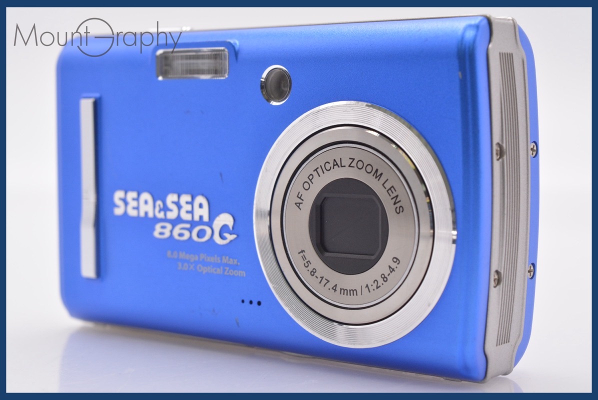 【動作保証】 シーアンドシー SEA＆SEA 860G デジタルカメラ 3x 同梱無料 #yk5901