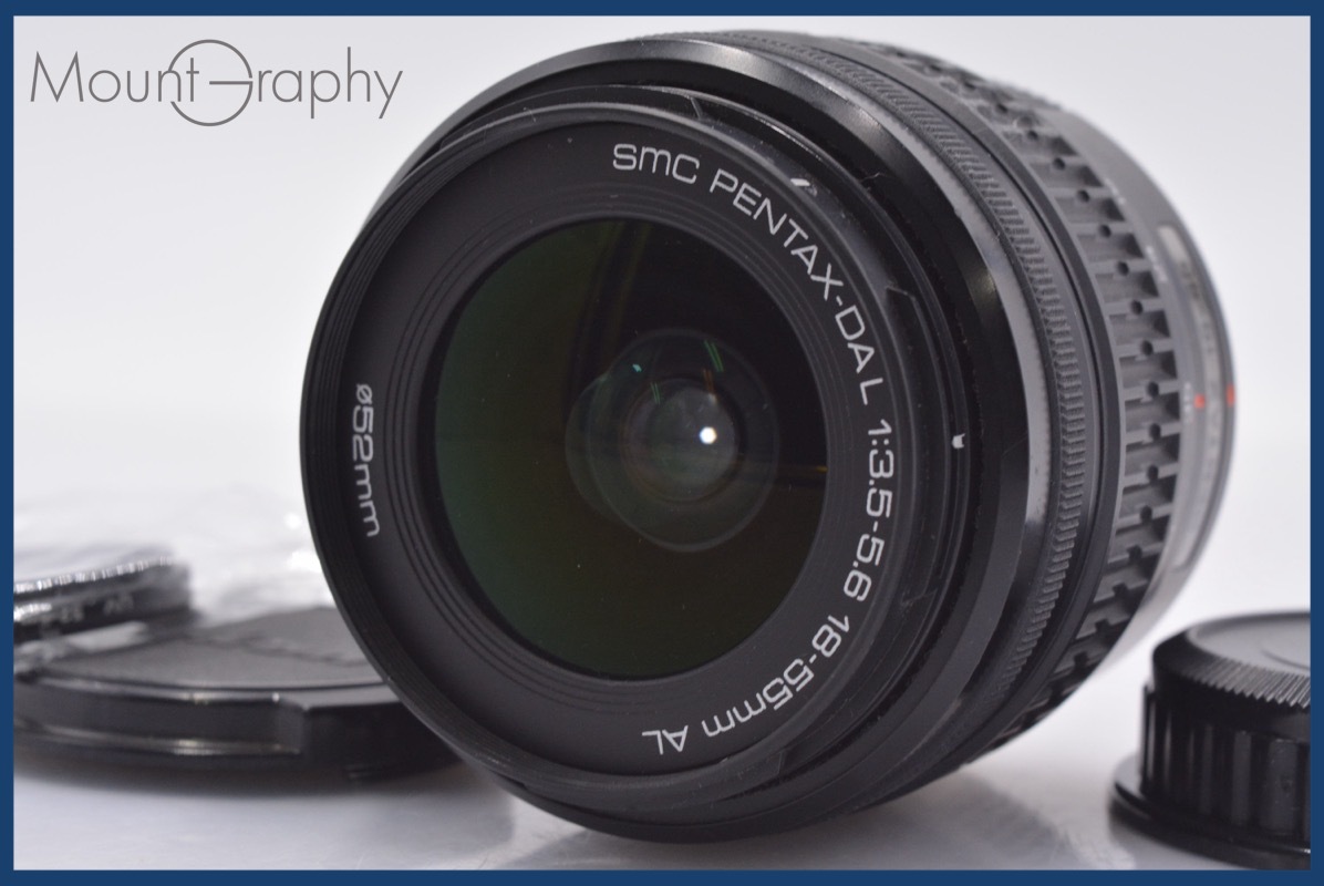 【動作保証】 ペンタックス PENTAX SMC PENTAX-DA L 18-55mm AL 前後キャップ&レンズフィルター付 同梱無料 #yk5934