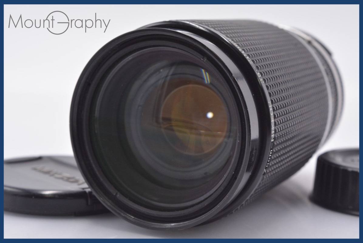 【動作保証】 ニコン Nikon Zoom-NIKKOR 35-200mm F3.5-4.5 Ai-S 前後キャップ付 同梱無料 #yk5968