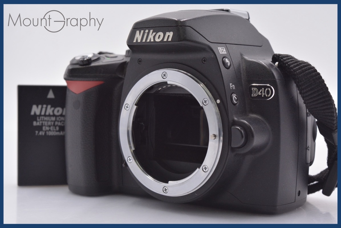 【動作保証】 ニコン Nikon D40 バッテリー付属 同梱無料 #yk5976