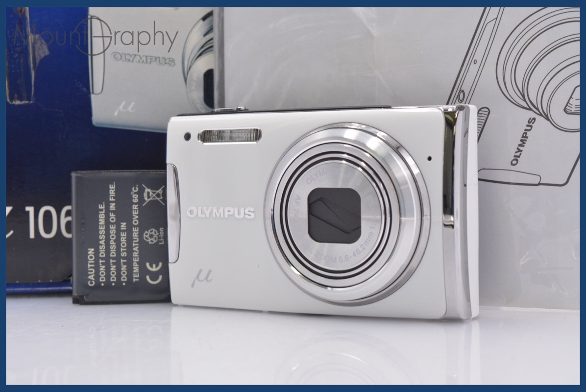 オリンパス Olympus μ 1060 7x 元箱、バッテリー、取扱説明書付属 同梱無料 #yk6014