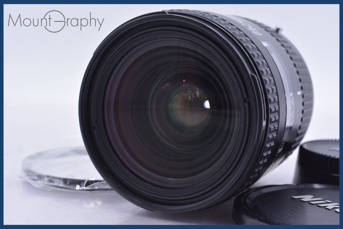 【動作保証】 ニコン Nikon AF NIKKOR 28-85mm F3.5-4.5 前後キャップ&レンズフィルター付 同梱無料 #am3667