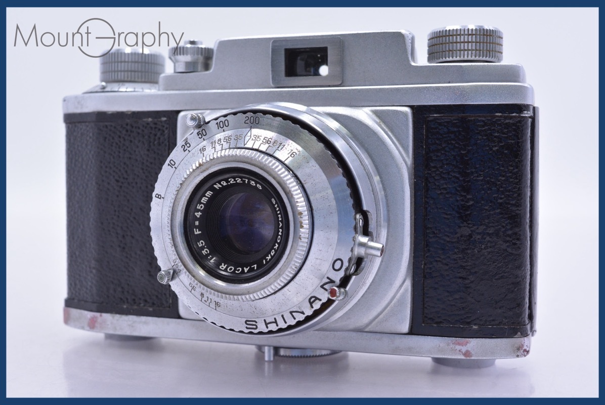 シナノカメラ SHINANO Lacon 35 45mm F3.5 同梱無料 #am3692