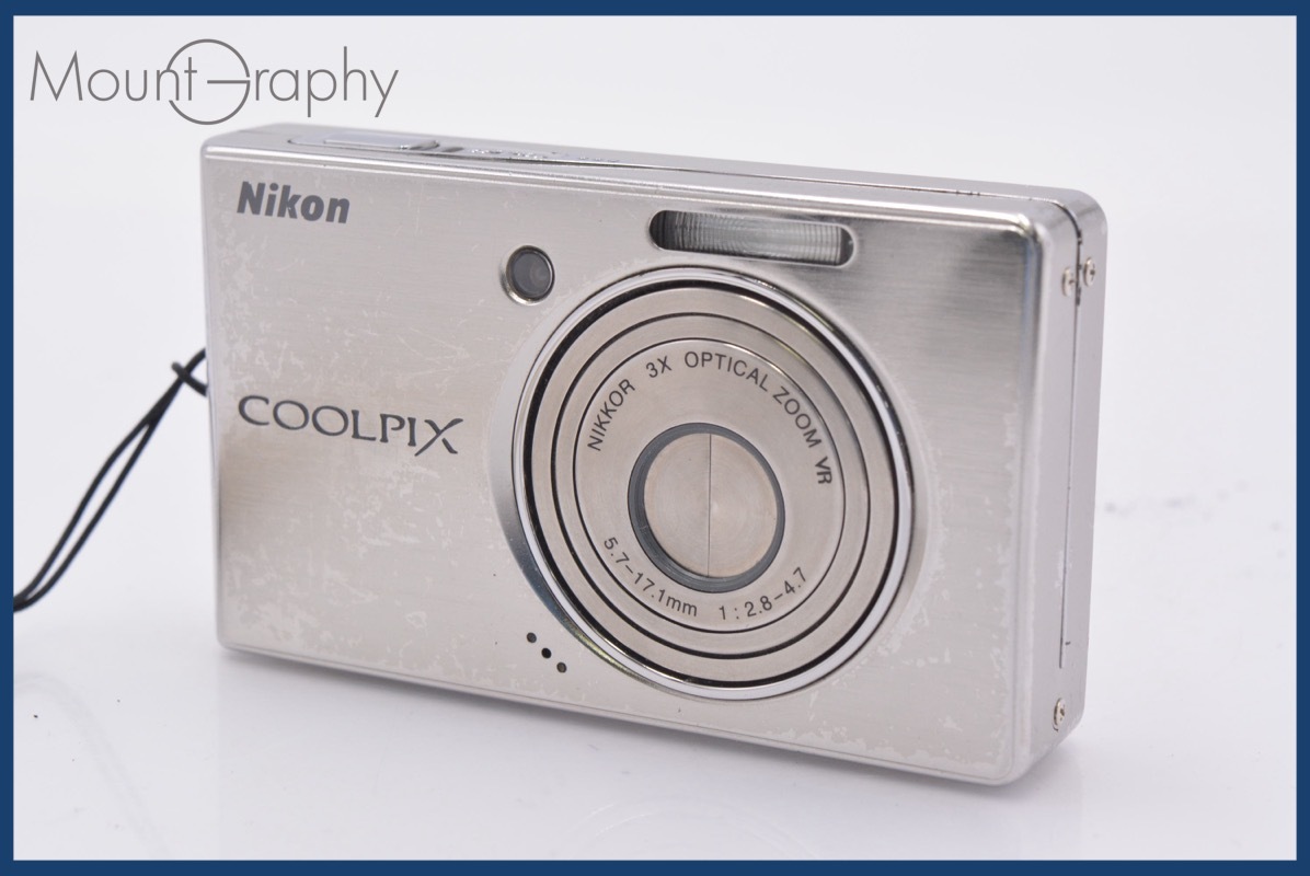 【動作保証】 ニコン Nikon COOLPIX S510 3x バッテリー付属 同梱無料 #mj8684