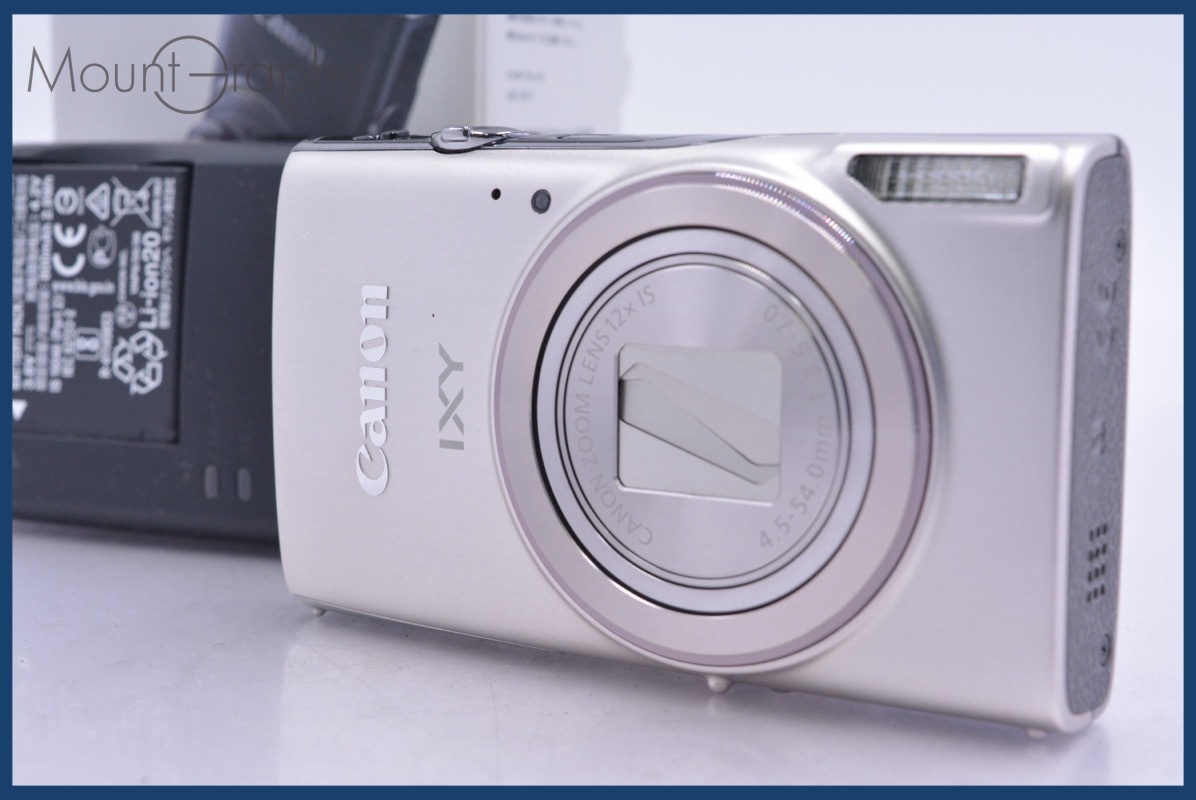 【動作保証】 キヤノン Canon IXY 650 12x 元箱、バッテリー、充電器付属 同梱無料 #mj8802