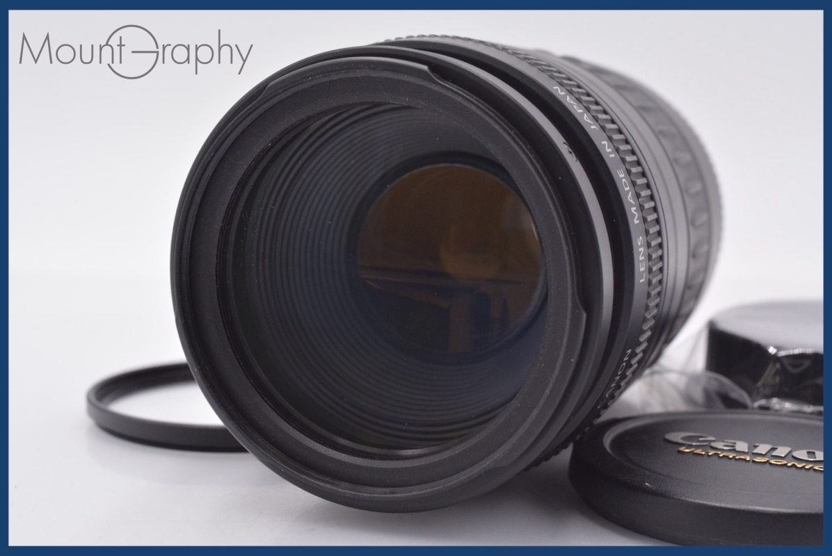 【動作保証】 キヤノン Canon EF 90-300mm F4.5-5.6 USM 前後キャップ&レンズフィルター付 同梱無料 #yk6106