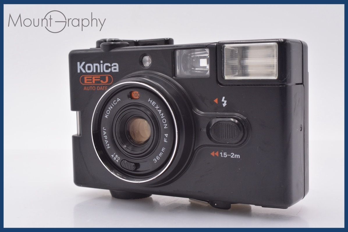 【動作保証】 コニカ Konica EFJ AUTO DATE 36mm F4 単三電池仕様 同梱無料 #yk6196