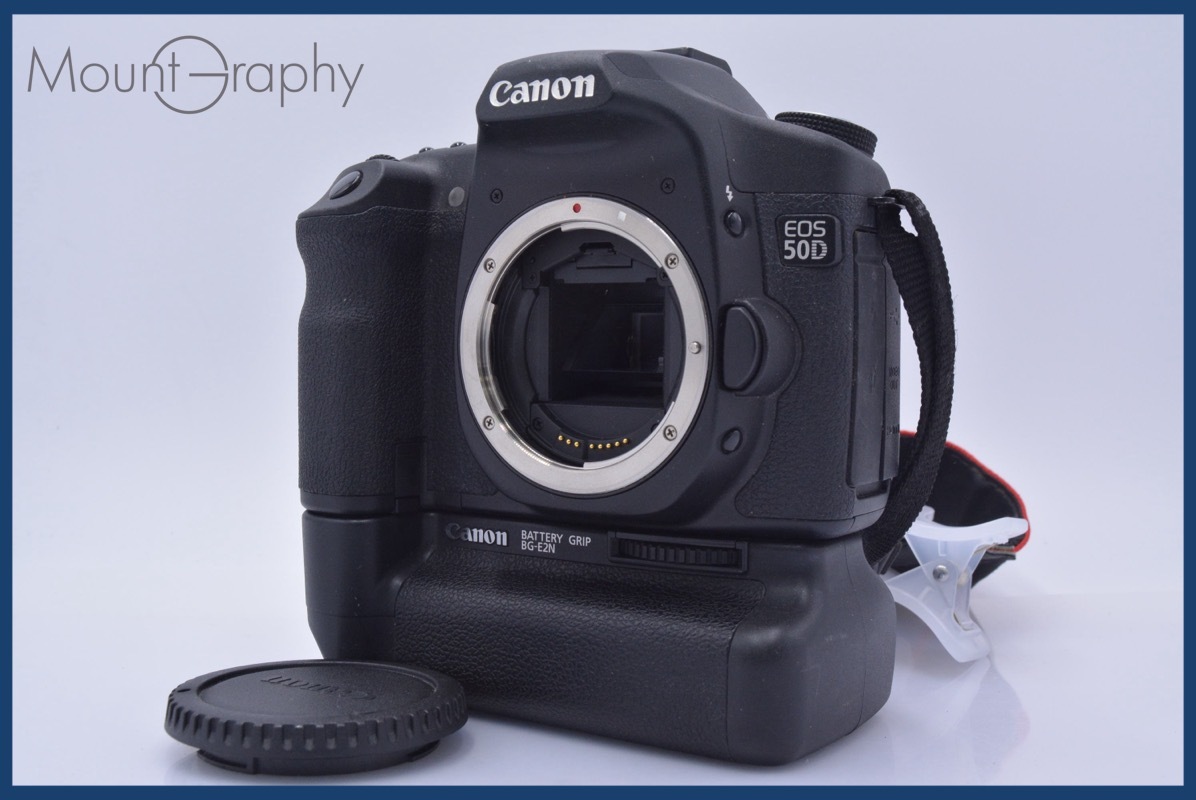 キヤノン Canon EOS 50D + Canon BATTERY GRIP BG-E2N 前キャップ付 同梱無料 #mj8811