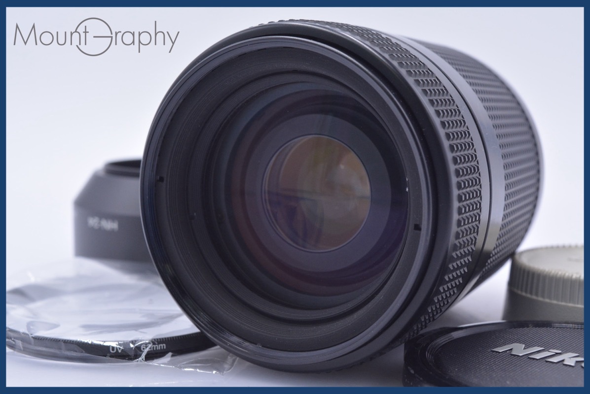 【動作保証】 ニコン Nikon AF NIKKOR 70-210mm F4-5.6 D 前後キャップ&レンズフィルター&フード付 同梱無料 #mj8822