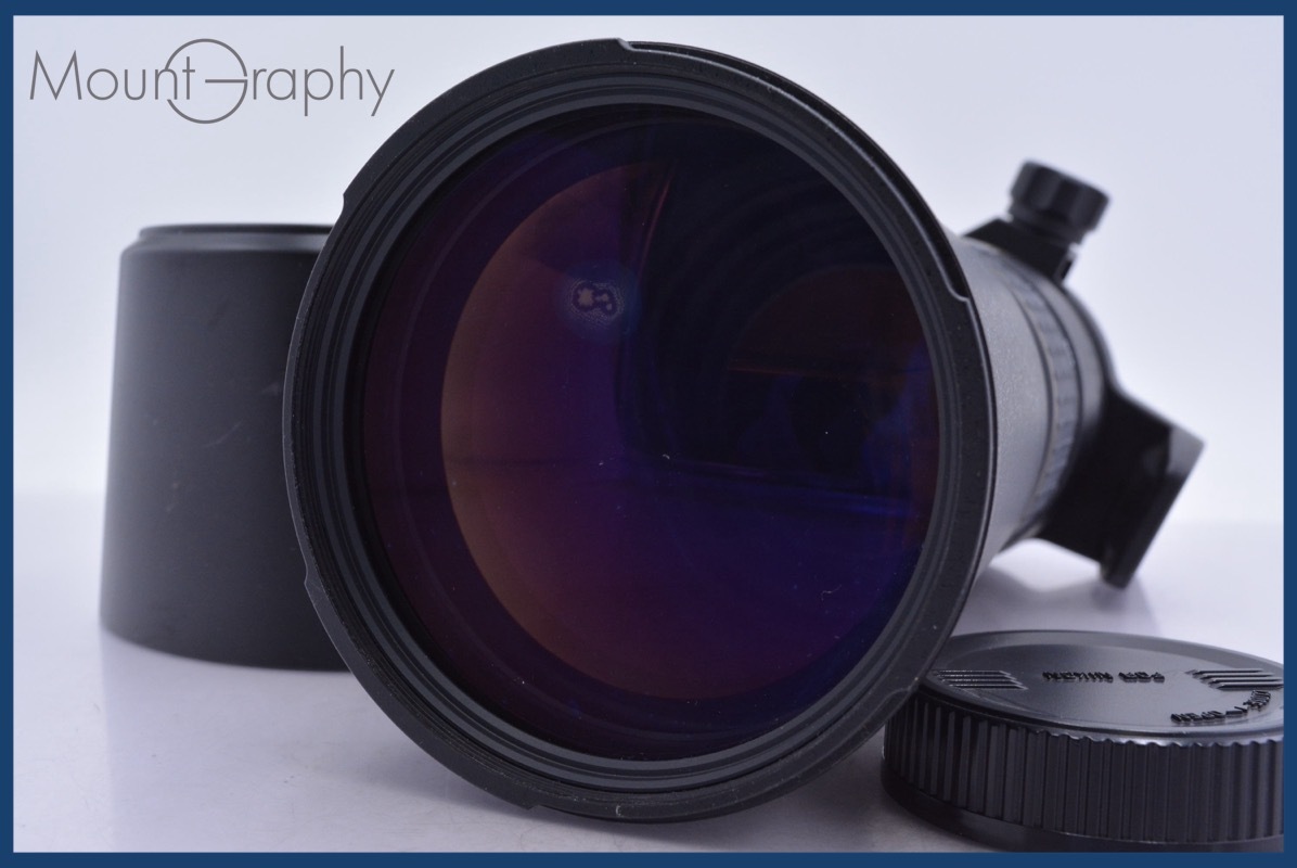 【動作保証】 シグマ SIGMA APO 170-500mm F5-6.3 D 後キャップ&フード付 ニコンF用(AF) 同梱無料 #mj8829