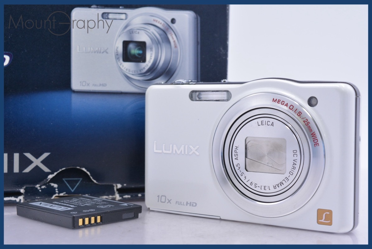 【動作保証】 パナソニック Panasonic LUMIX DMC-SZ7 10x 元箱、バッテリー付属 同梱無料 #am3921
