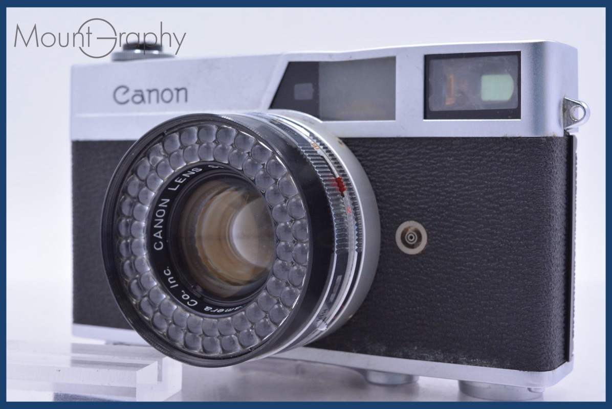 【動作保証】 キヤノン Canon Canonet 45mm F1.9 同梱無料 #am3938