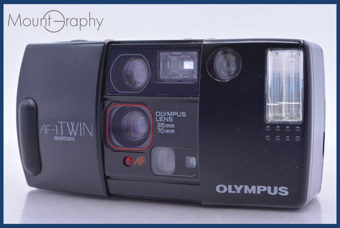 【動作保証】 オリンパス OLYMPUS AF-1 TWIN QUARTZ DATE 35/75mm 同梱無料 #am3985