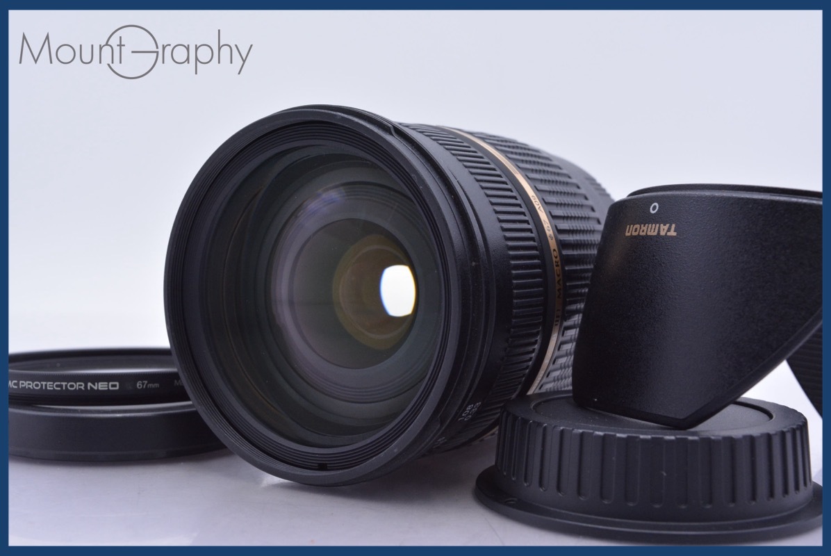 【動作保証】 タムロン TAMRON AF 28-75mm F2.8 IF MACRO ASPHERICAL LD XR Di SP 前後キャップ他 キヤノンEF用(AF) #am4099