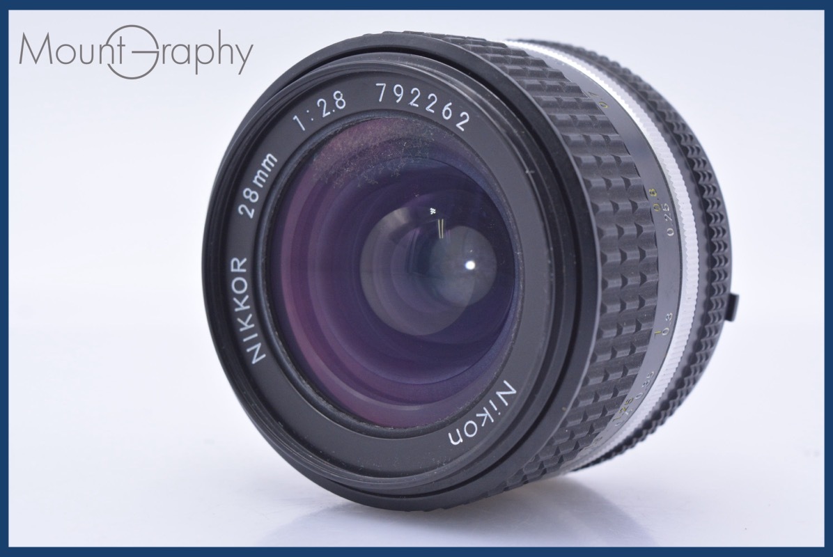 ニコン Nikon NIKKOR 28mm F2.8 Ai-S 同梱無料 #am4191