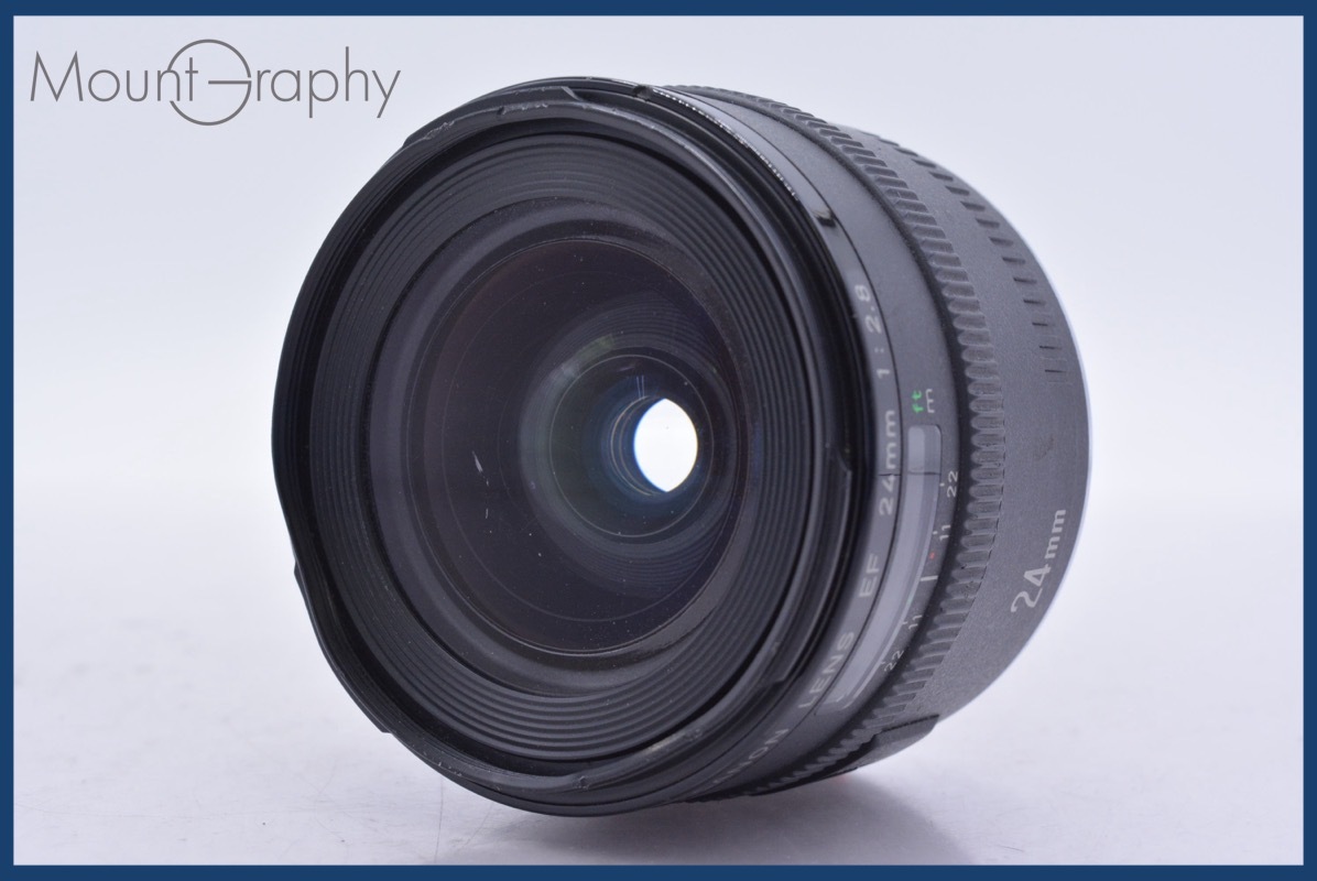 キヤノン Canon EF 24mm F2.8 同梱無料 #mj8867