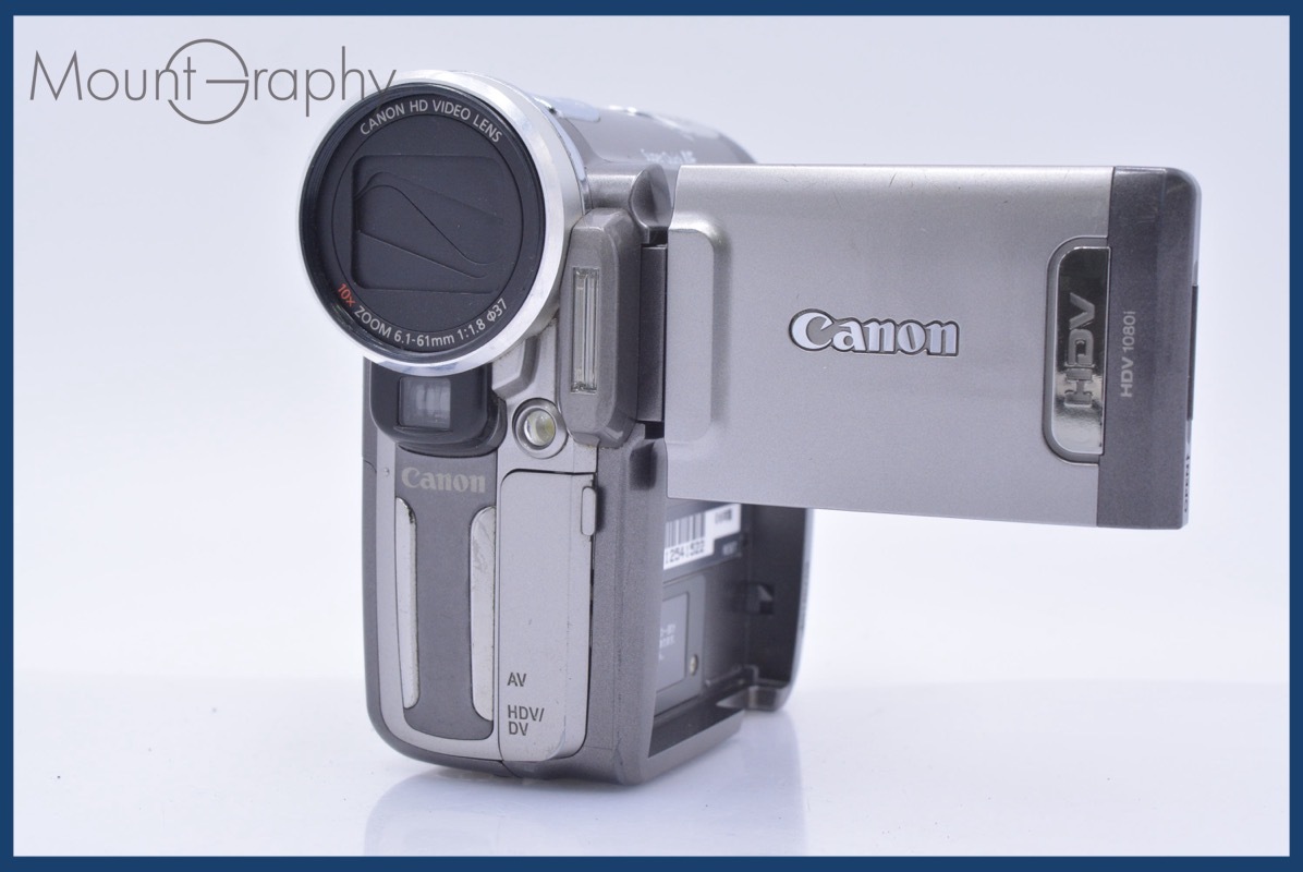 キヤノン Canon mini DV HDV 1080i 10x 同梱無料 #mj9020