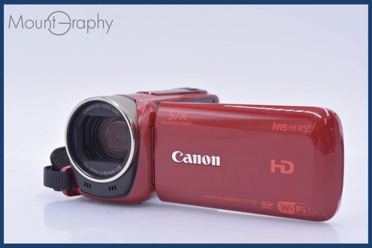 キヤノン Canon IVIS HF R52 32x 同梱無料 #mj9022