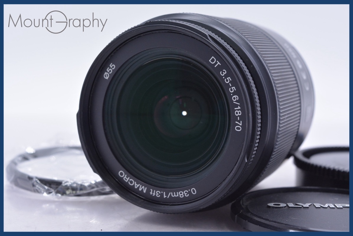 【動作保証】 ソニー SONY DT 18-70mm F3.5-5.6 前後キャップ&レンズフィルター付 同梱無料 #mj9033