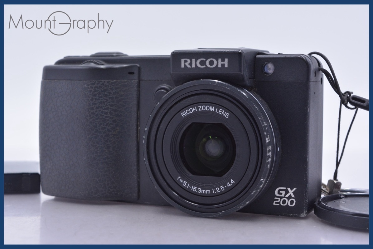 リコー RICOH GX200 3x バッテリー付属 同梱無料 #yk6289