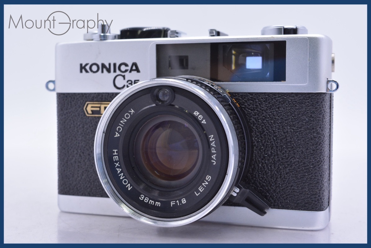 コニカ KONICA C35 38mm F1.8 同梱無料 #am4223