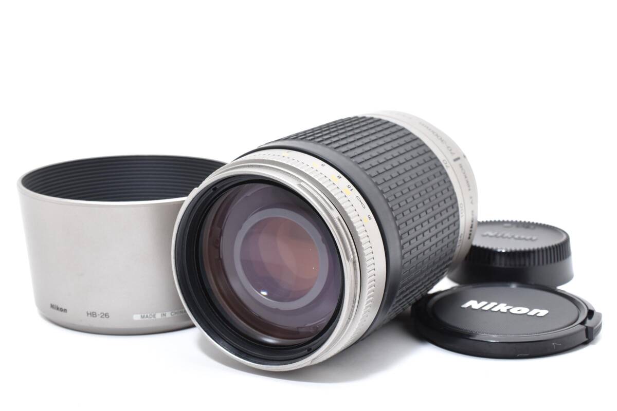 ★良品★ニコン NIKKOR AF 70-300mm F4.5-5.6 G シルバー★95#290