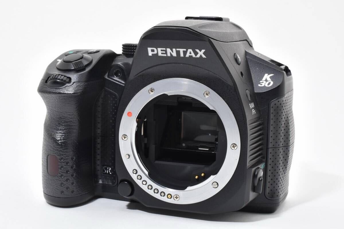 ★訳あり外観美品★《ショット回数9,200回》ペンタックス PENTAX K-30 ボディ ブラック デジタル一眼レフ #3945W2155#88