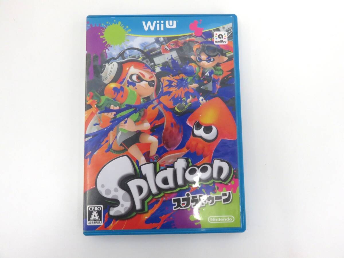 ゲーム祭 Wii U専用ソフト Nintendo 任天堂 スプラトゥーン Splatoon 現状渡し 